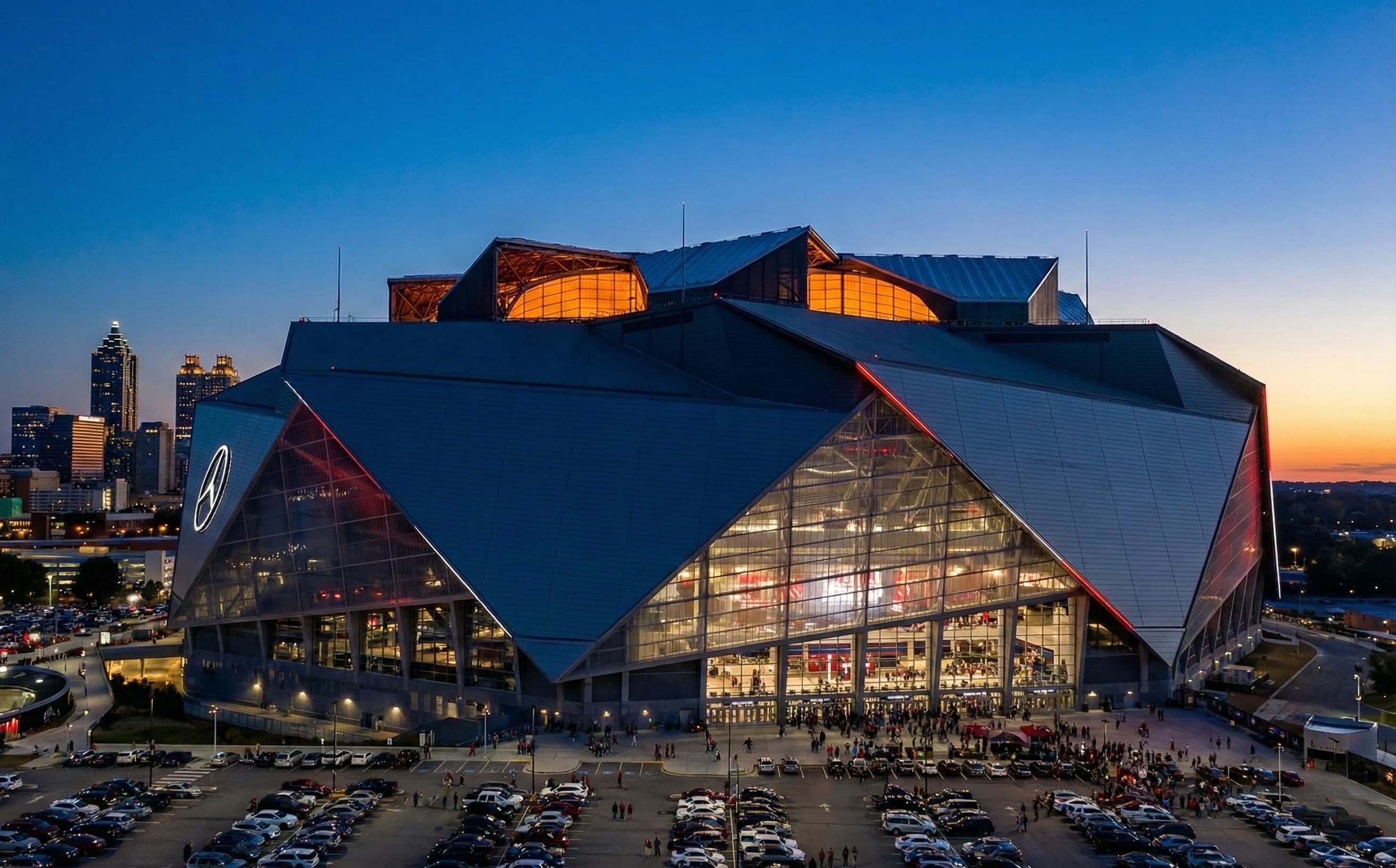Mercedes-Benz Stadium in Atlanta